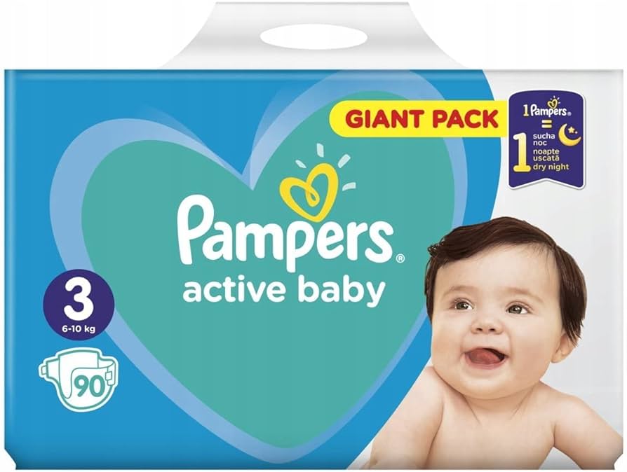 pampers 3 giant pack cena