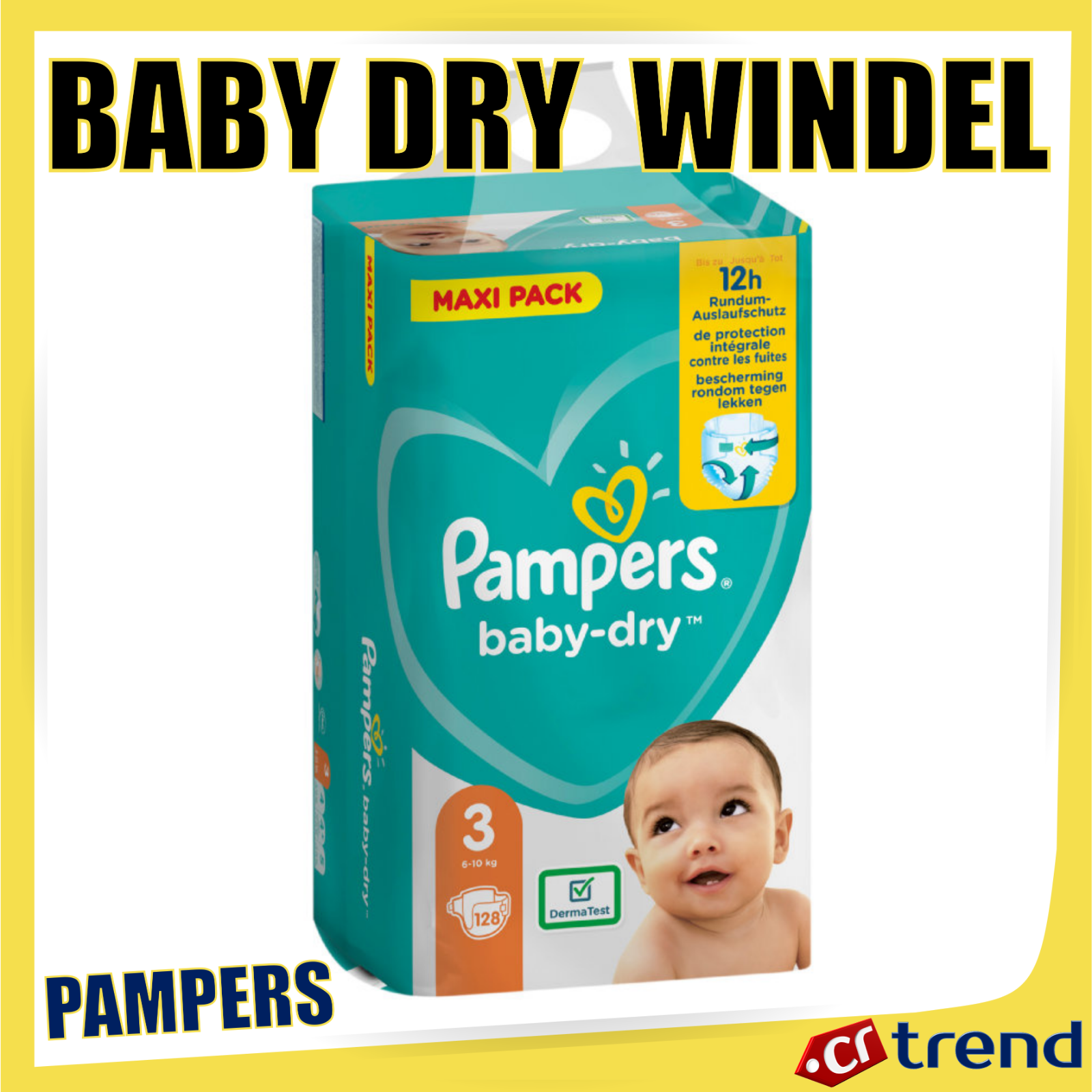 pampers 3 maxi pack