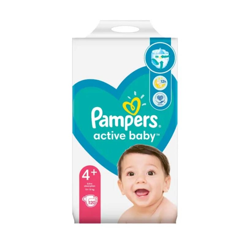 pampers 4 120 szt