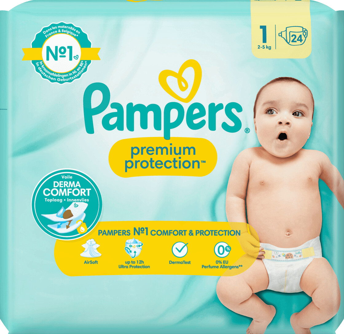 pampers 42 sztuki rozmiar 1