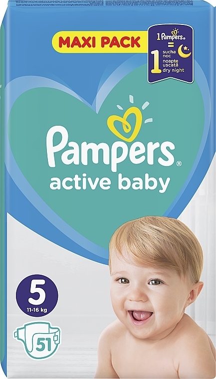 pampers 5 51 szt