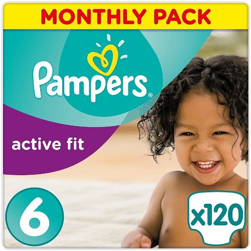 pampers 6 active fit