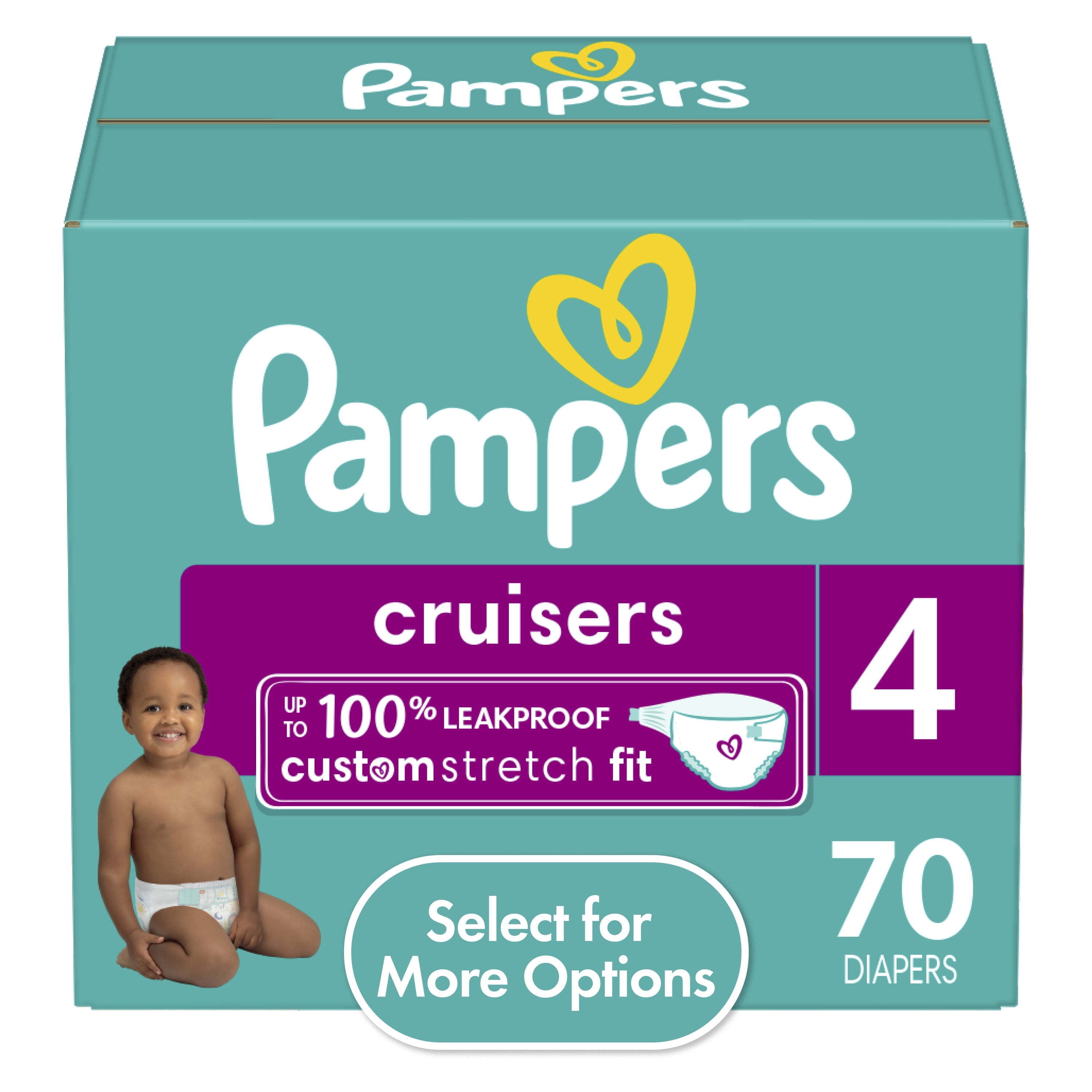 pampers 70 pack size 4