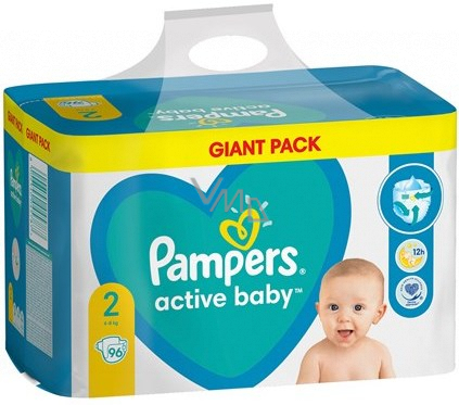 pampers active