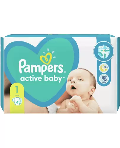 pampers active baby 1 opinie