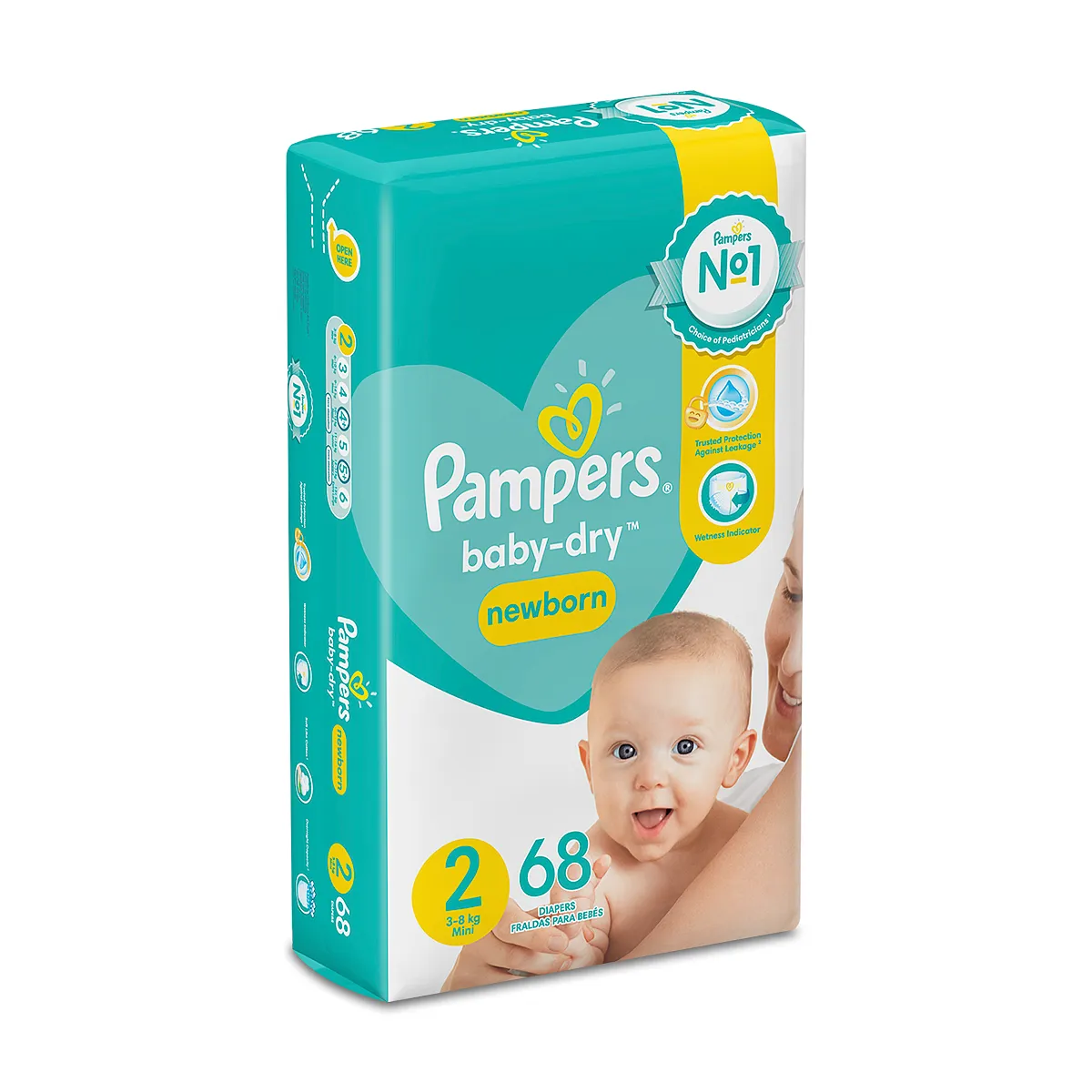 pampers active baby 2 68 szt