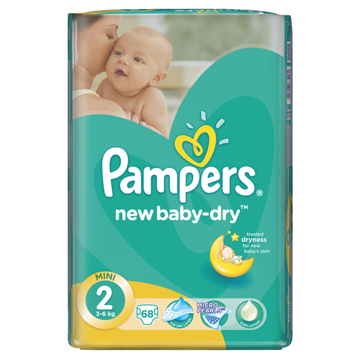 pampers active baby 2 68 szt