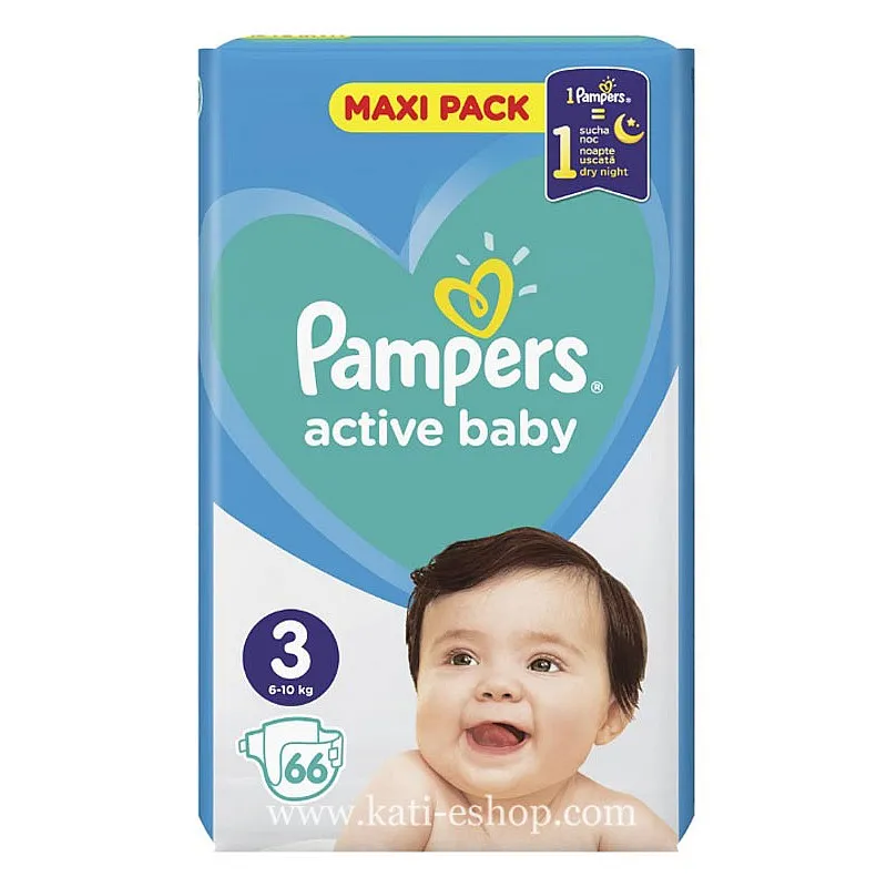 pampers active baby 3 midi