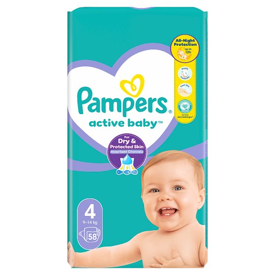 pampers active baby 4 tesco