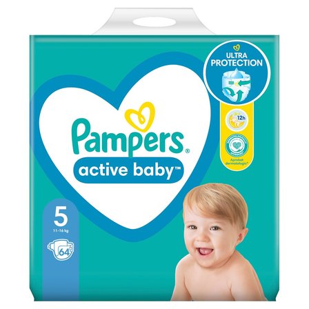 pampers active baby 5 pomaranczowe