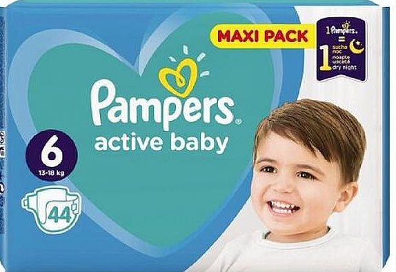 pampers active baby 6