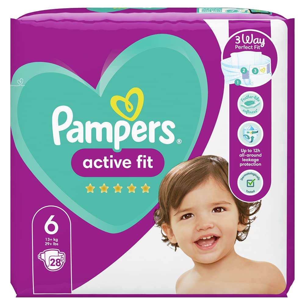 pampers active baby 7 czy active fit 6