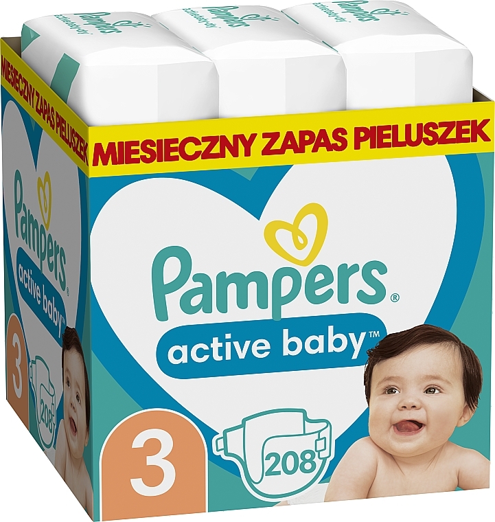 pampers active baby dry 3