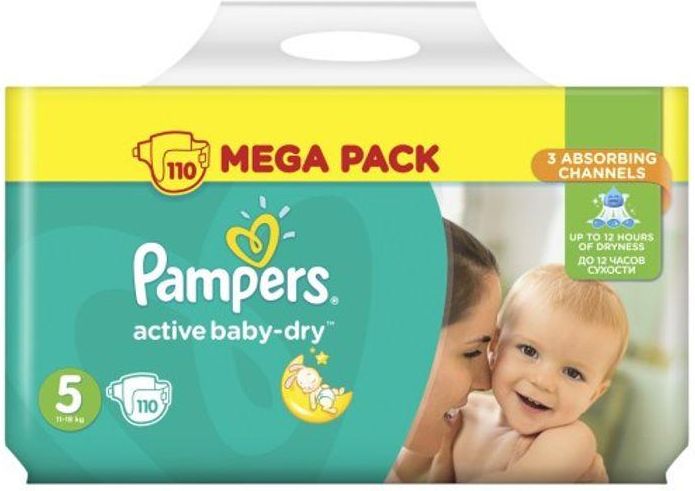 pampers active baby dry 5 ceneo