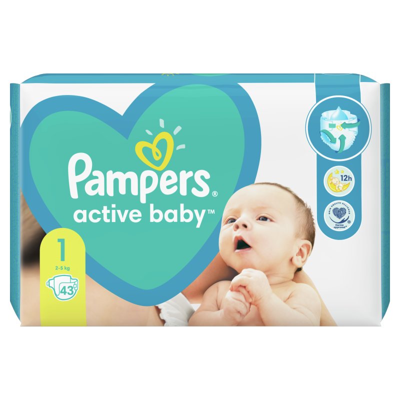 pampers active baby z aloesem