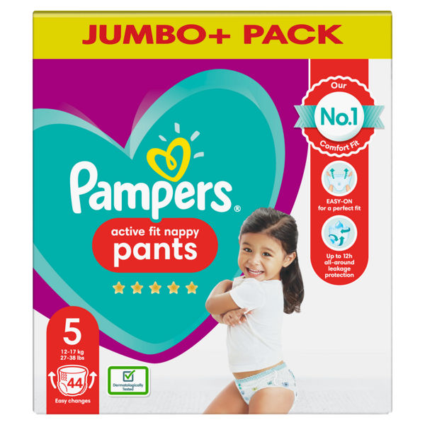 pampers active fit size 4 nappy pants
