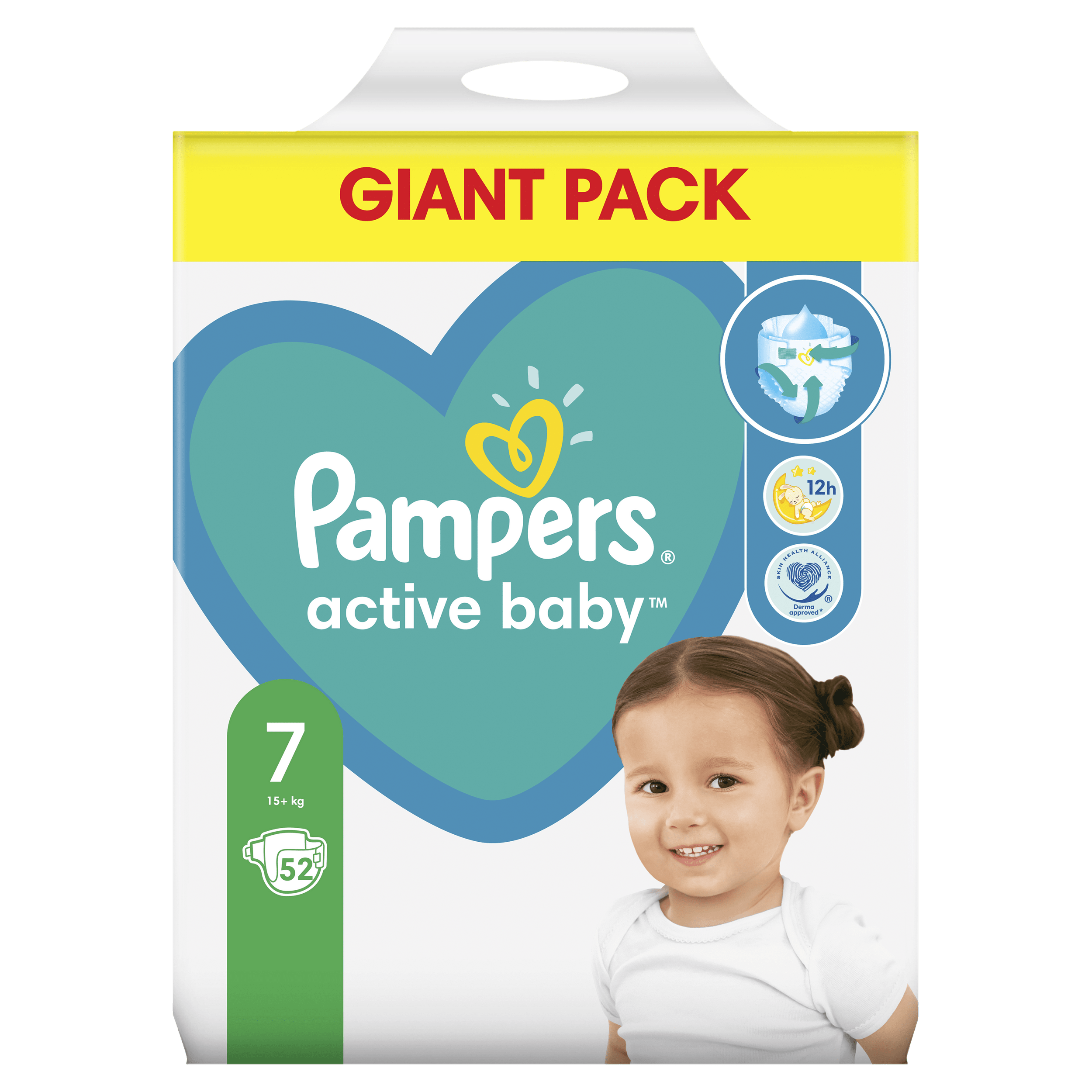 pampers baby active 7 112 szt