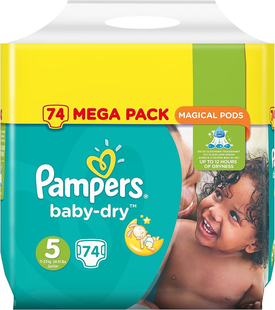 pampers baby active dry 5