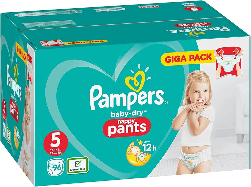 pampers baby dry 96 nappy pants size 4 najtaniej