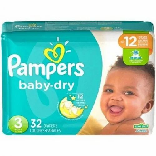 pampers baby dry cena