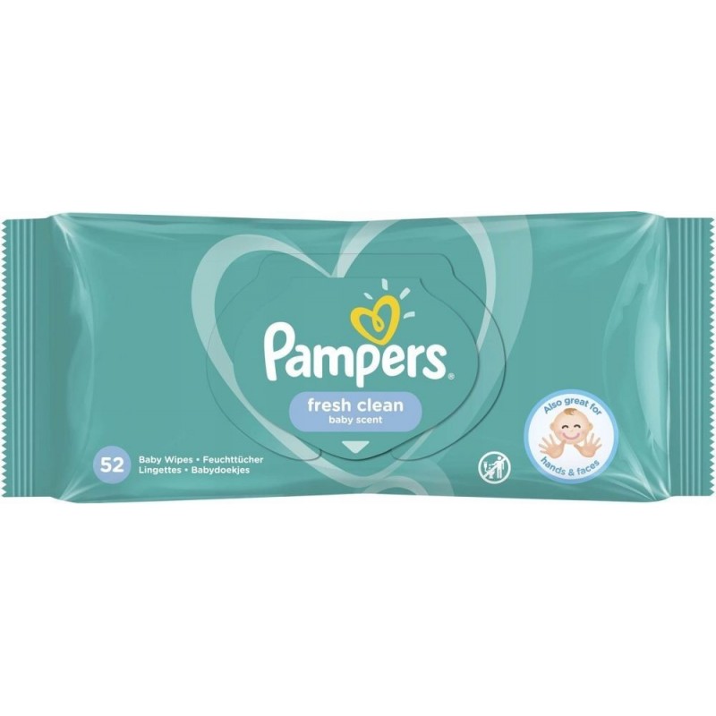 pampers baby fresh clean chusteczki dla niemowląt