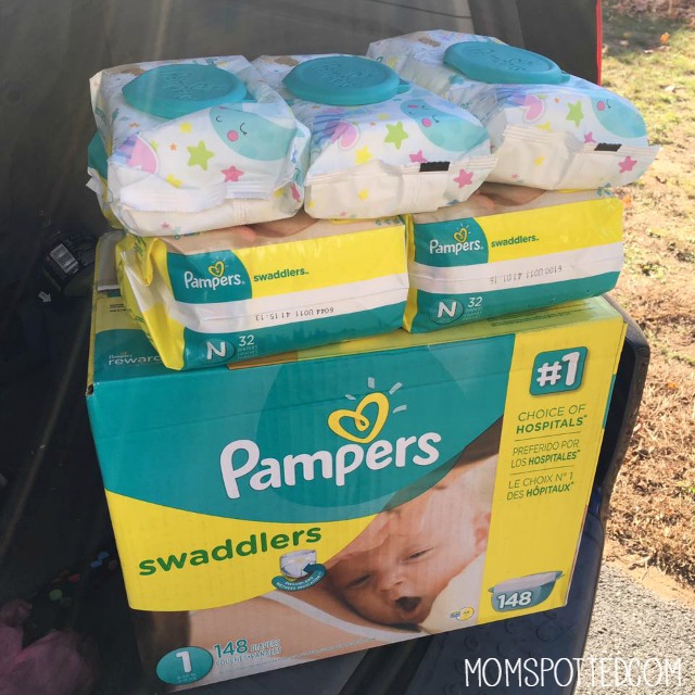 pampers baby shower