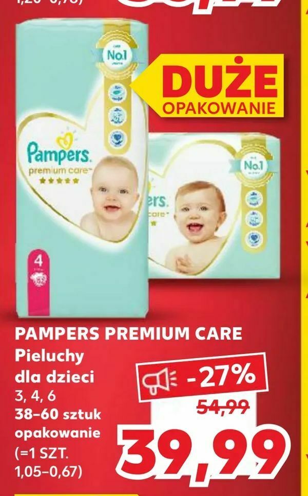 pampers care promocja