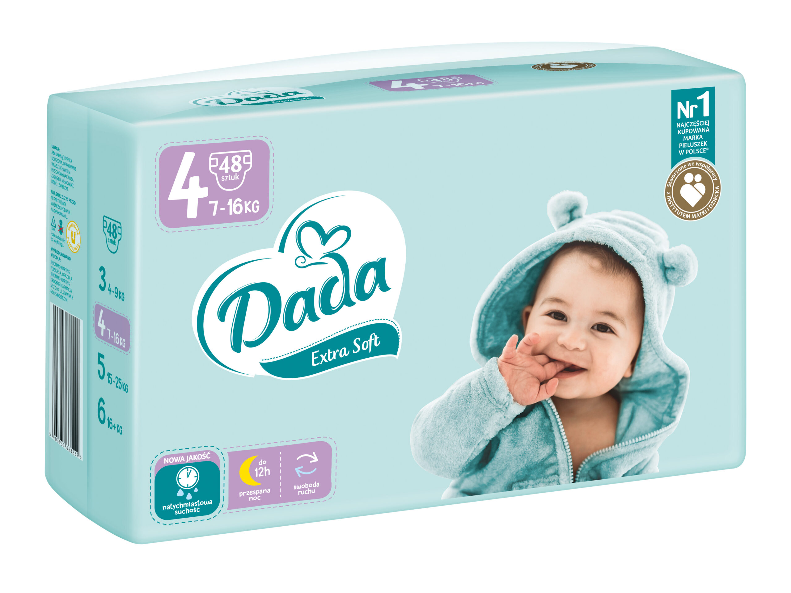 pampers dada 4 exstra care