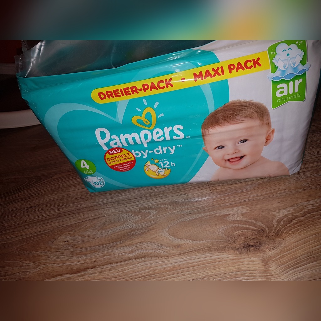 pampers ilość w paczce