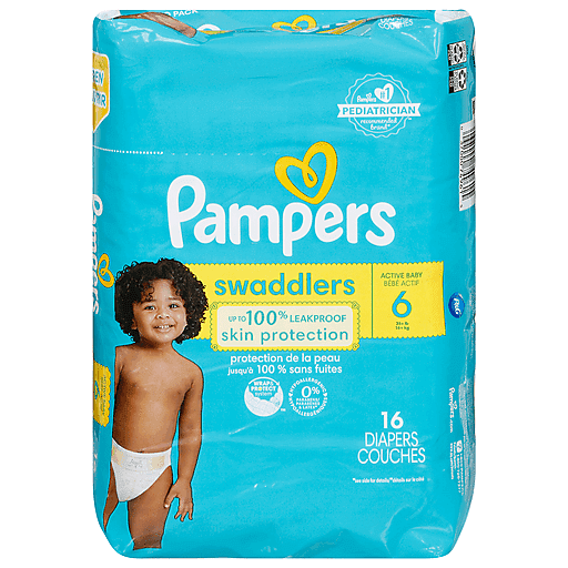 pampers jumbo pack size 6