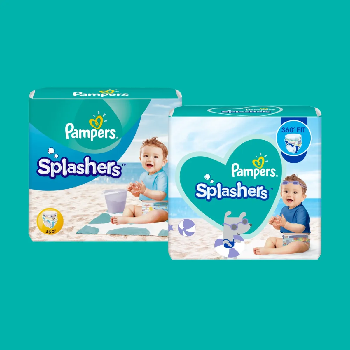 pampers na plaze