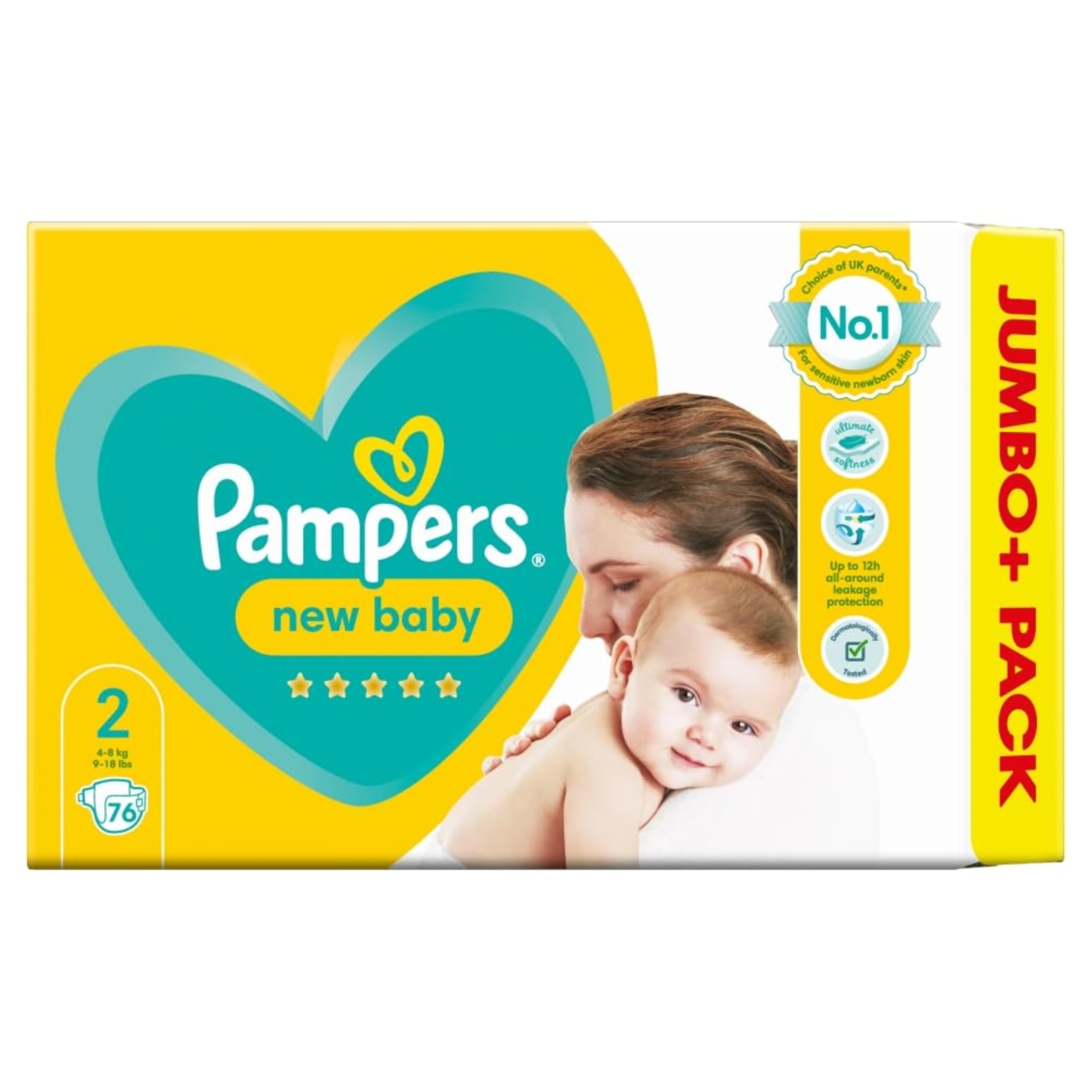 pampers new baby dry 76 2