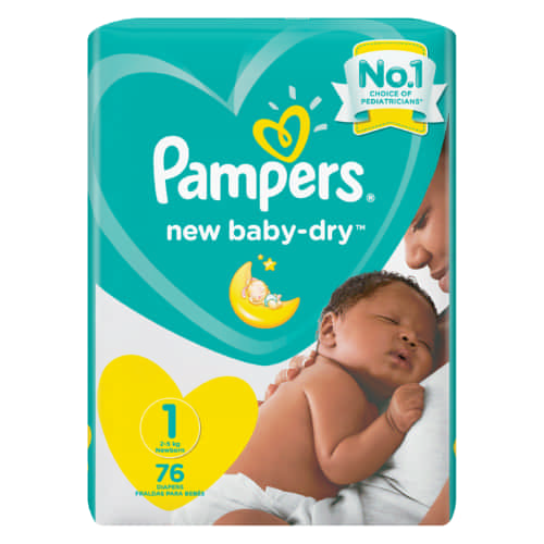 pampers new baby dry 76