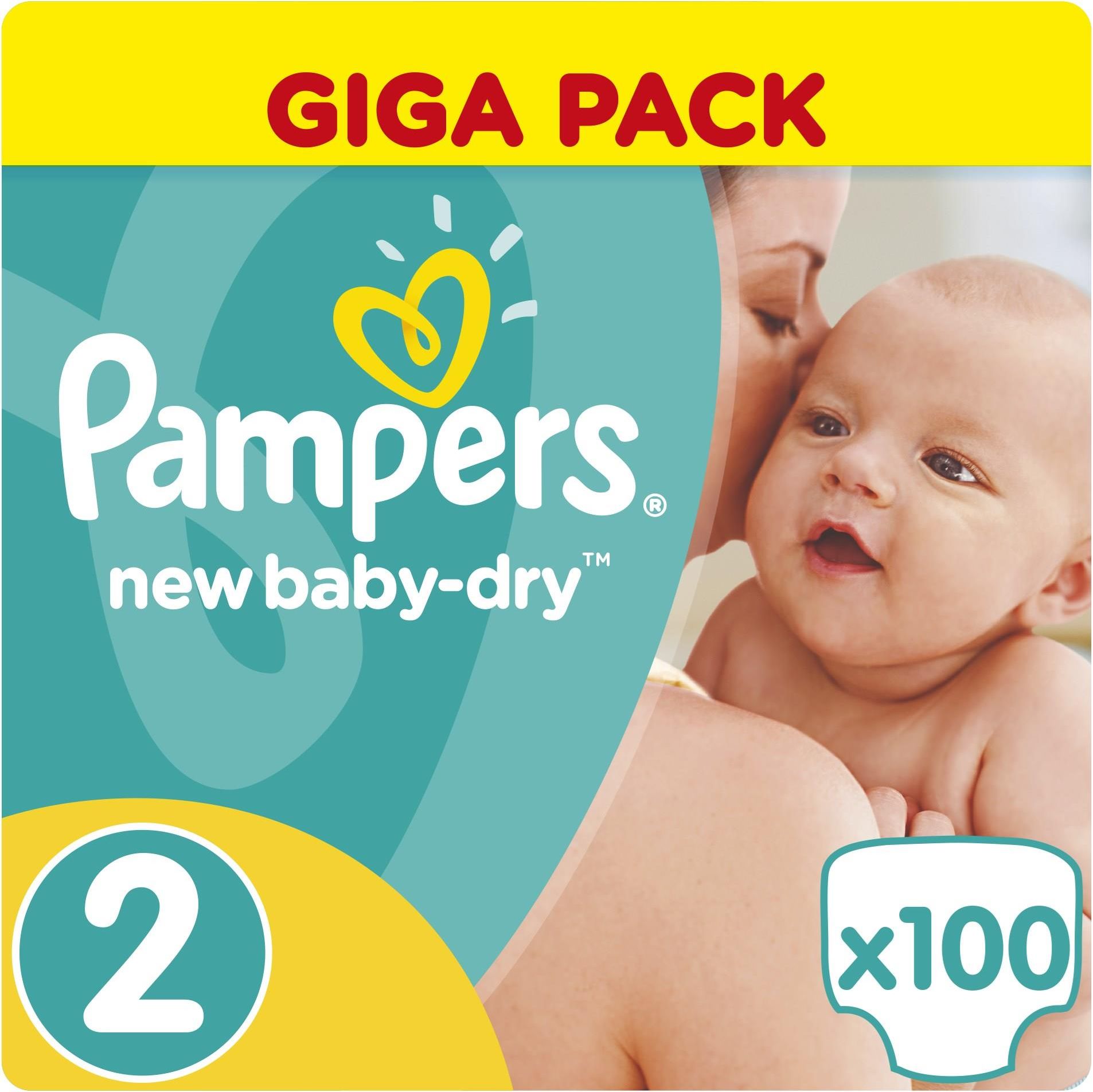 pampers new baby-dry rozmiar 2