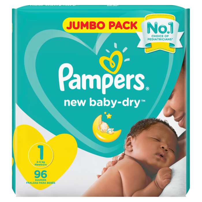 pampers new baby giant pack