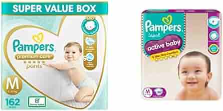 pampers pants 4 162 szt