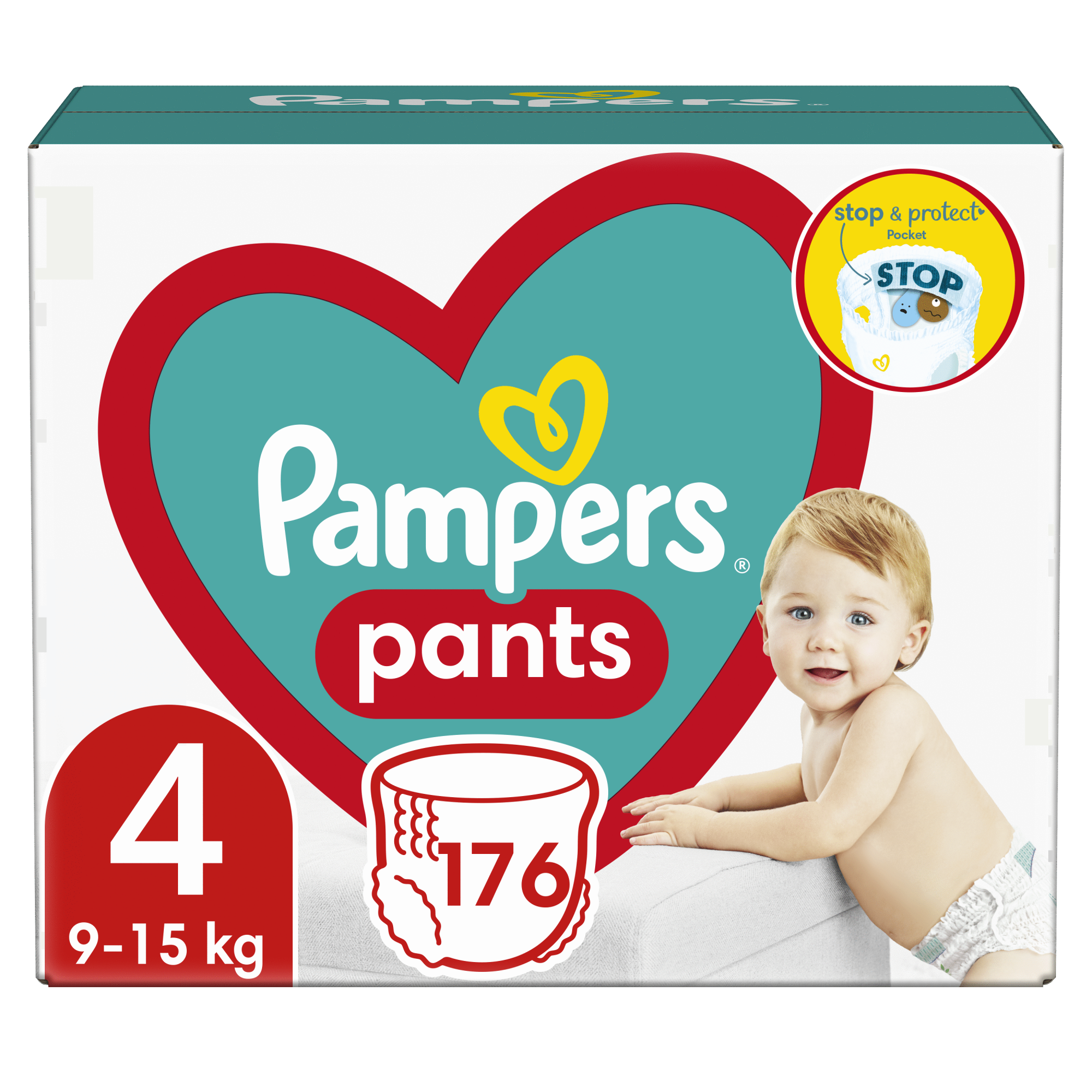 pampers pants 4 176 buc