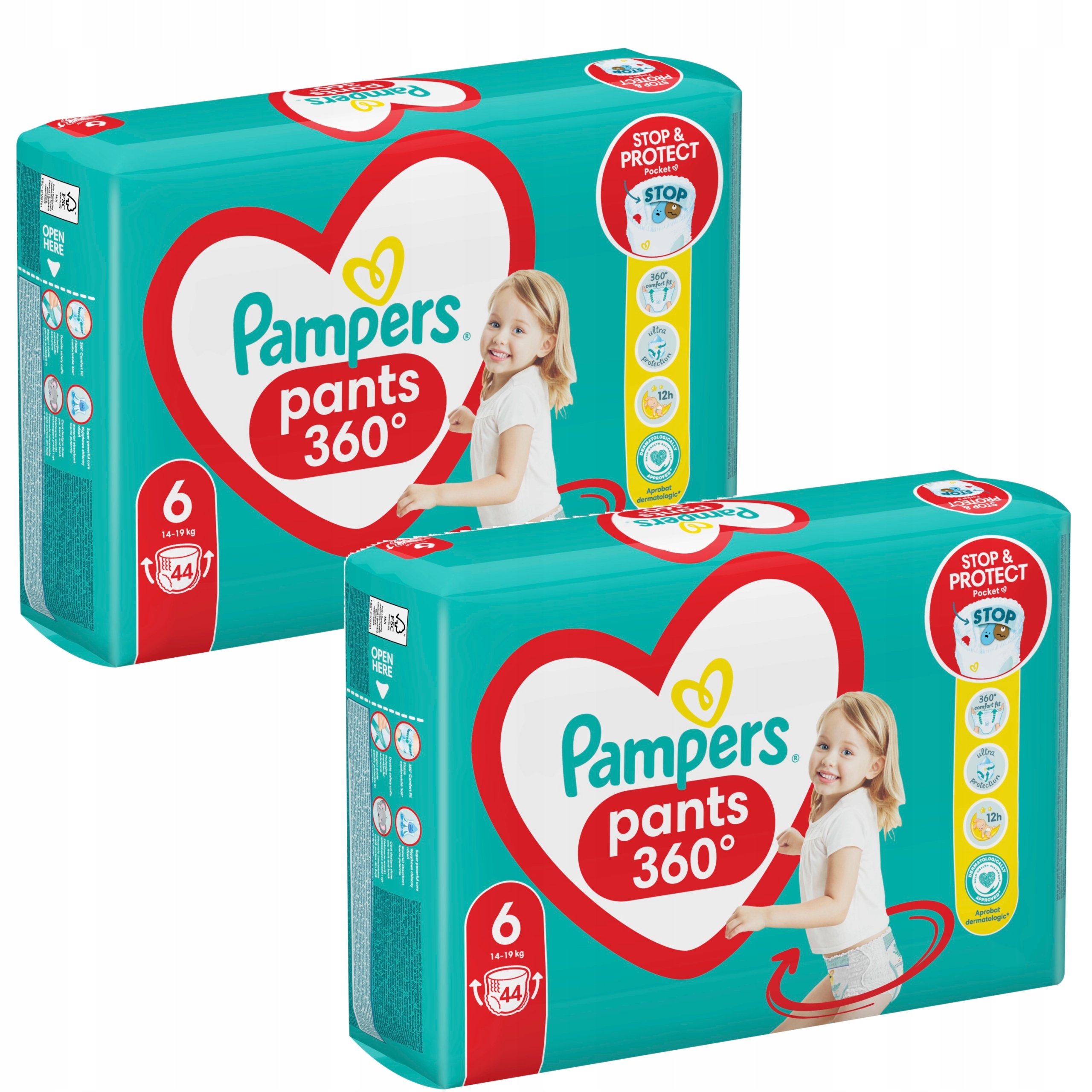 pampers pants 6 88 sztuk