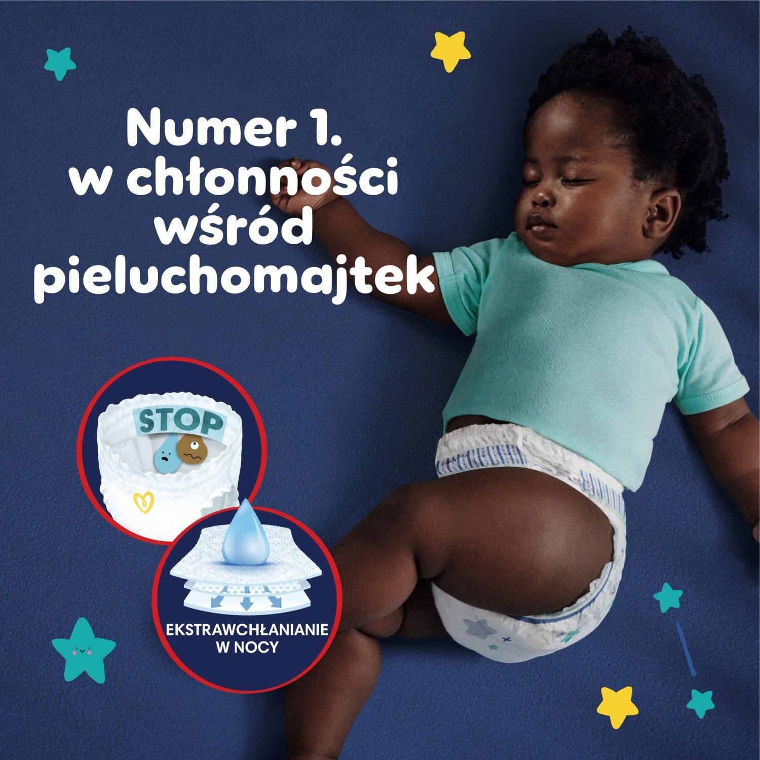 pampers pieluchomajtki rozmiar 4