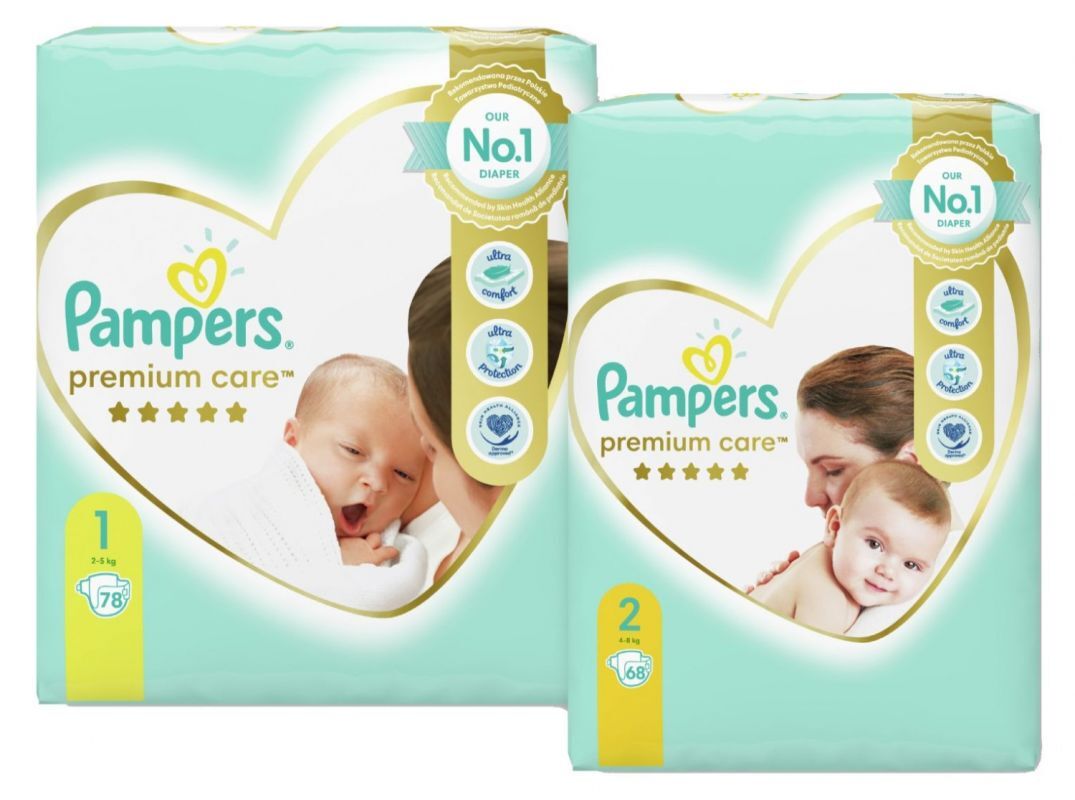 pampers premium care 1 duże opakowanie