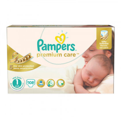 pampers premium care 1 megabox