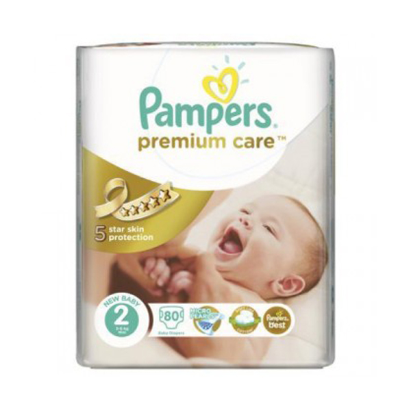 pampers premium care 2 80 шт