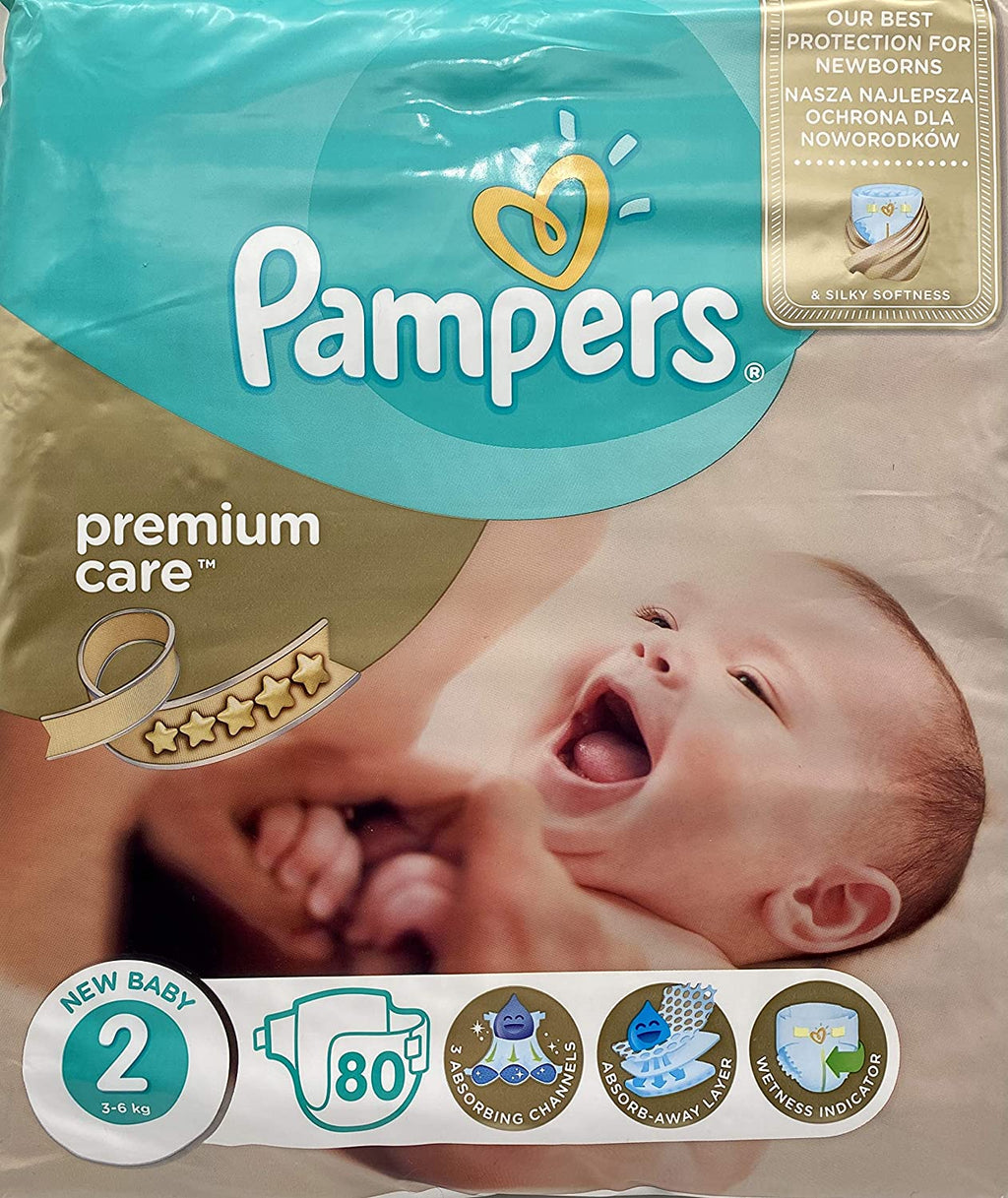 pampers premium care 2 80 шт