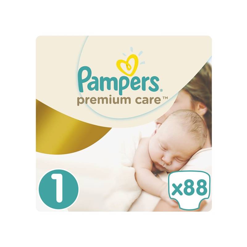 pampers premium care pieluchy 1 newborn 88 sztuk