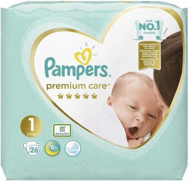 pampers premium care pieluchy rozmiar 1 newborn 2-5kg 88 sztuk