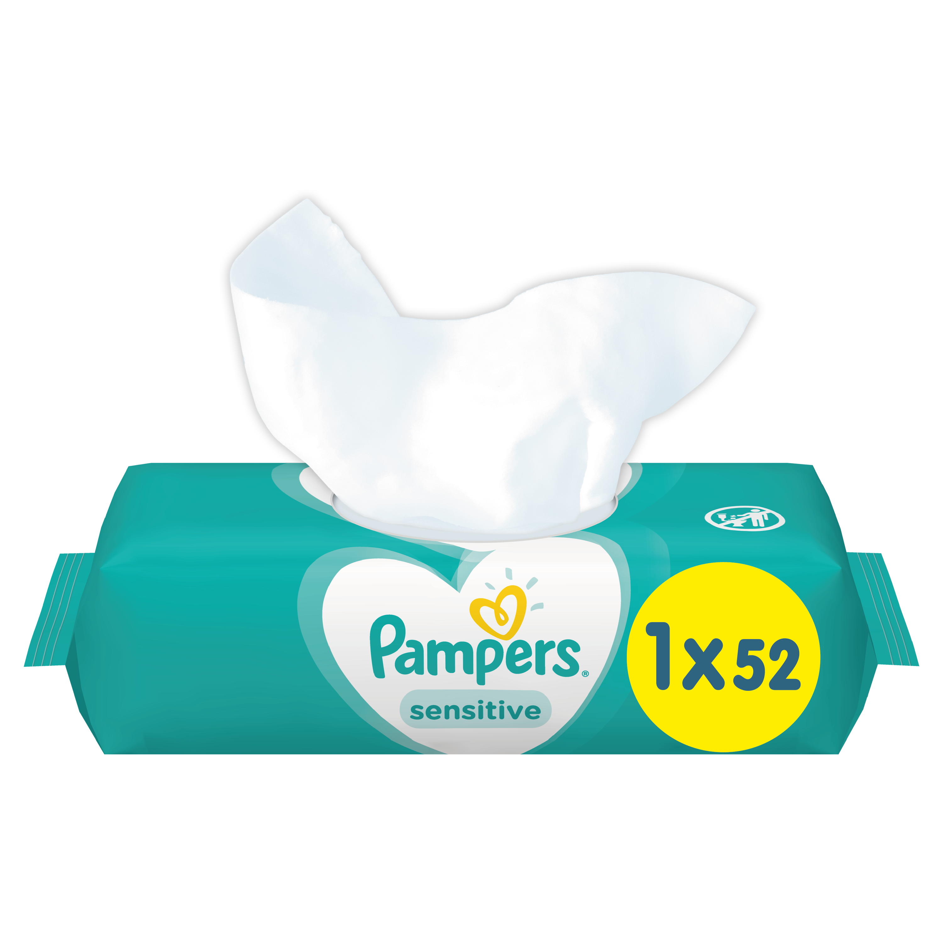 pampers sensitive 52