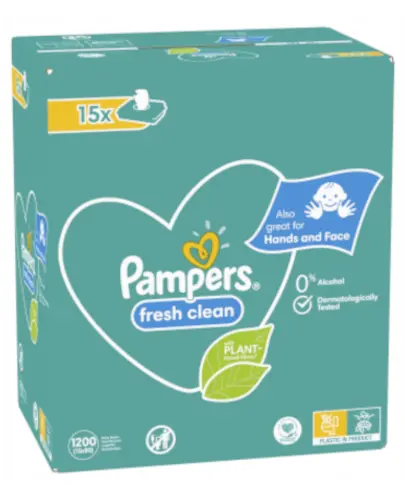 pampers skład