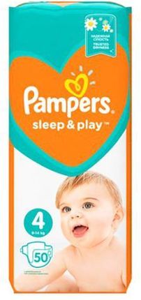 pampers sleep&play pieluchy 4 maxi 50szt pieluszki