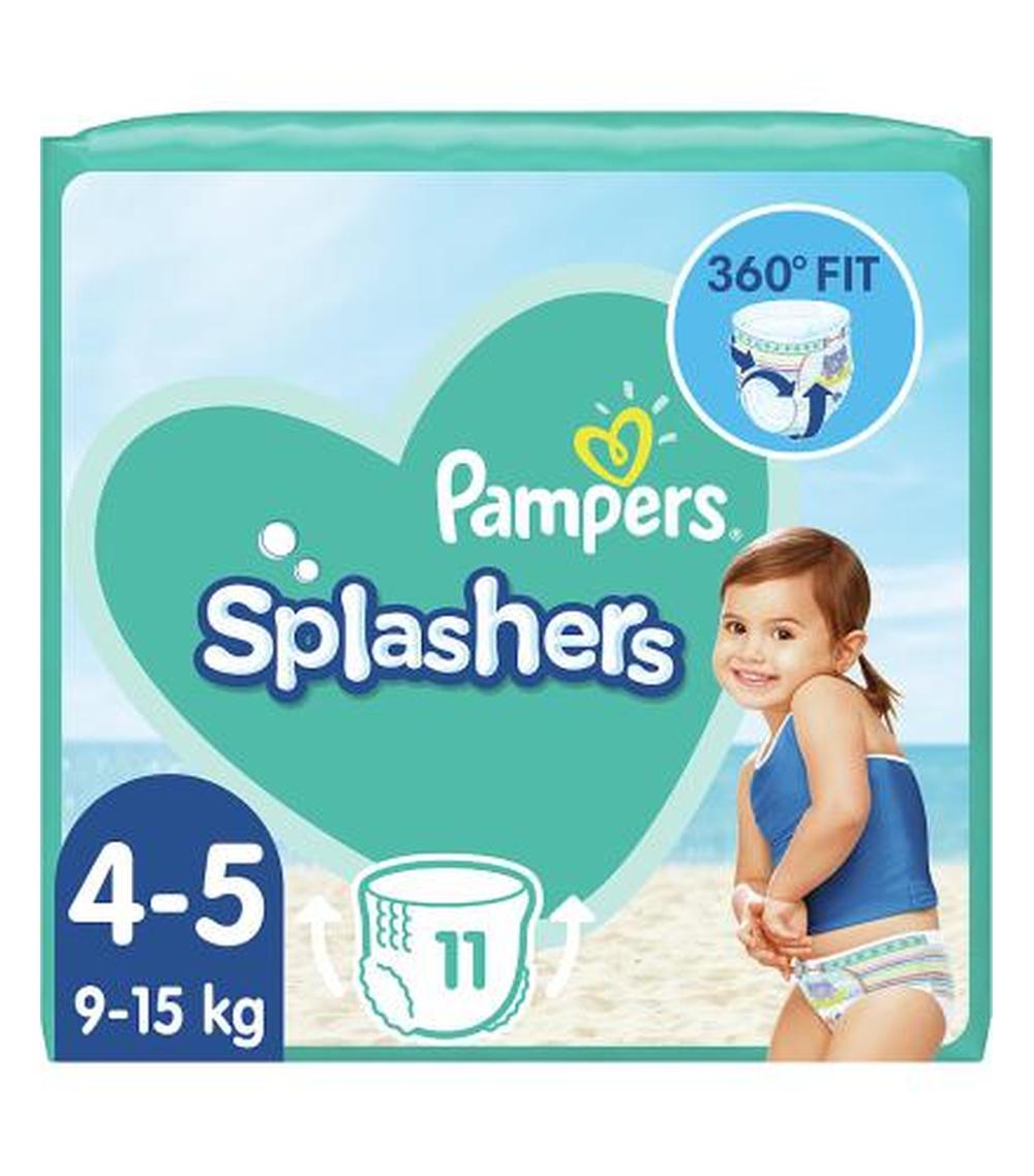 pampers splashers pieluchomajtki rozmiar 4-5 jednorazowe pieluchy