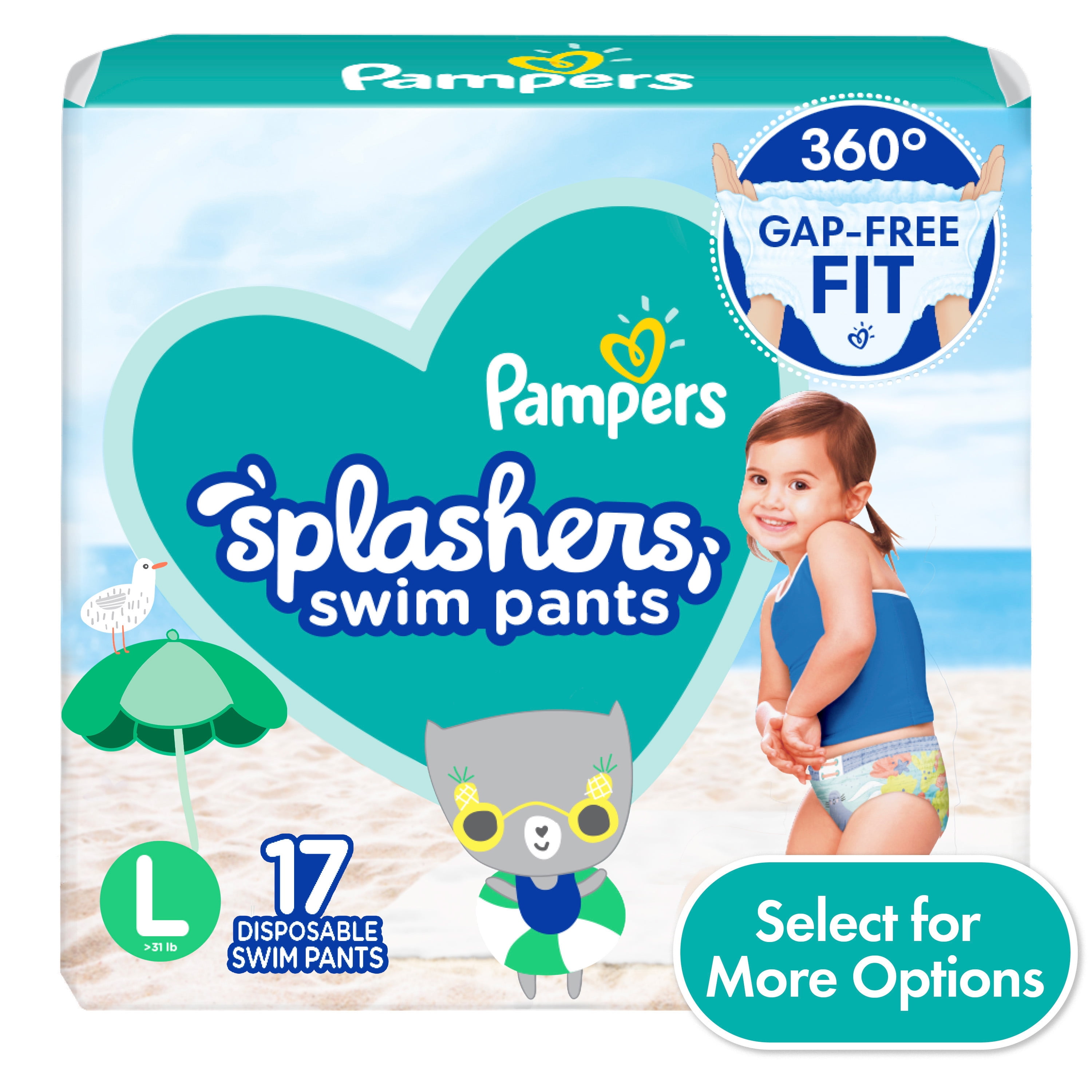 pampers splashers size 2